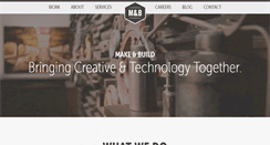 Desktop Screenshot of makeandbuild.com