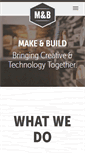 Mobile Screenshot of makeandbuild.com